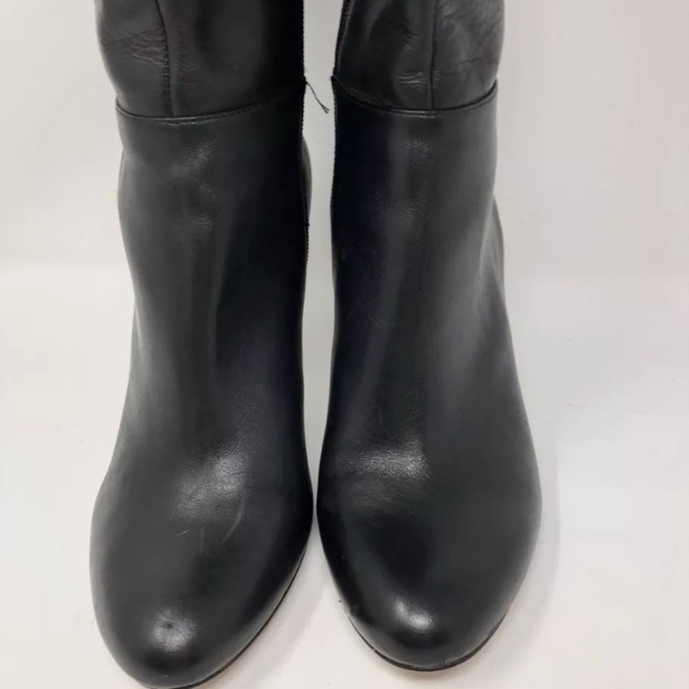 Leather boots